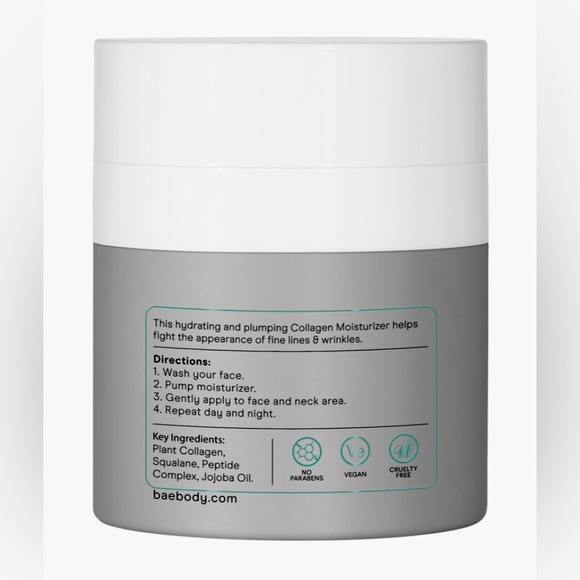 Baebody’s Collagen Moisturizing, hydrating & plumping Face Cream, 1.7 FL Ounces - Picture 2 of 4